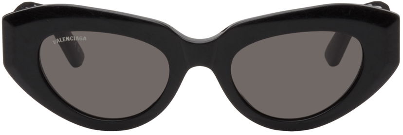 Слънчеви очила Balenciaga Black Rive Gauche Cat Черно | BB0236S-001