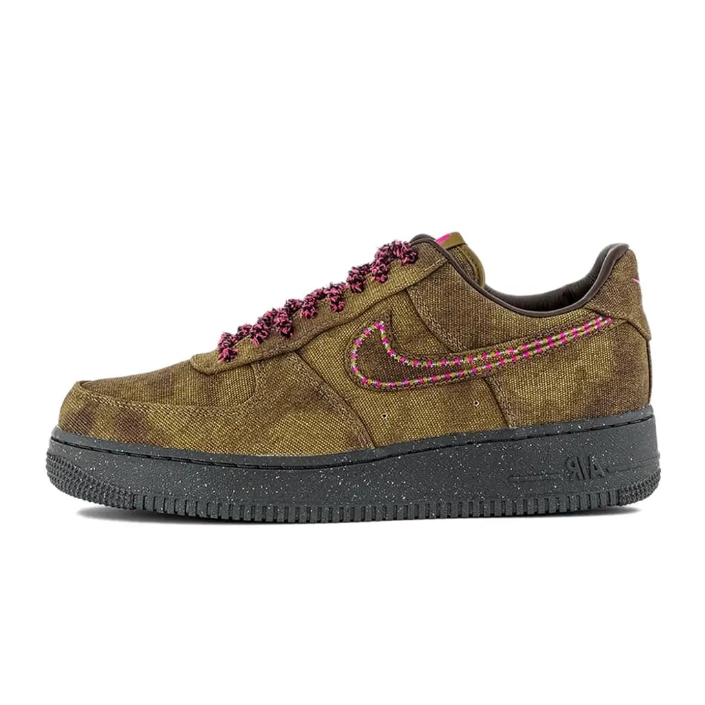 Кецове и обувки Nike Air Force 1 Boucle QS "Desert Moss" Кафяво | IO4474-300, 0