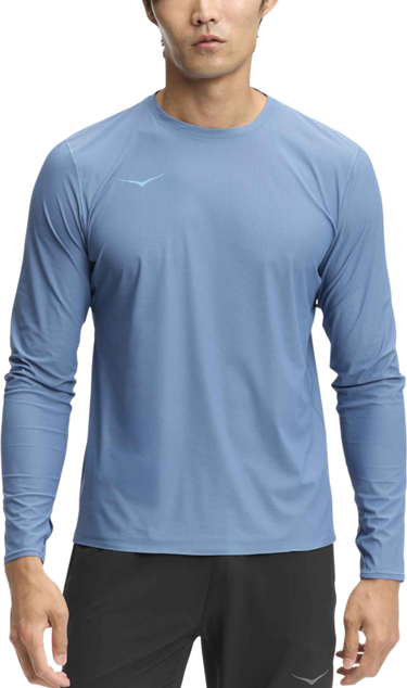 Тениска Hoka One One Airolite 2.0 Long Sleeve Top Синьо | 1175772-fgyn, 0