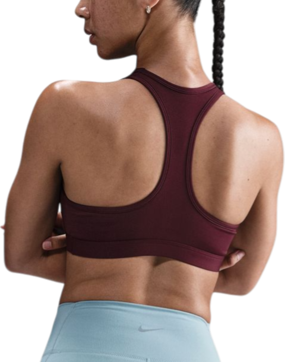 Сутиен Nike Nike Swoosh Medium Support Sports Bra Бургунди | dx6821-652, 1