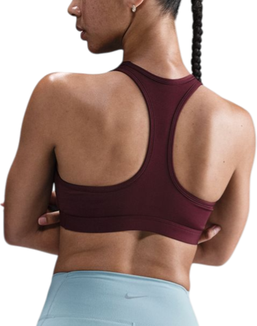 Сутиен Nike Nike Swoosh Medium Support Sports Bra Бургунди | dx6821-652, 1