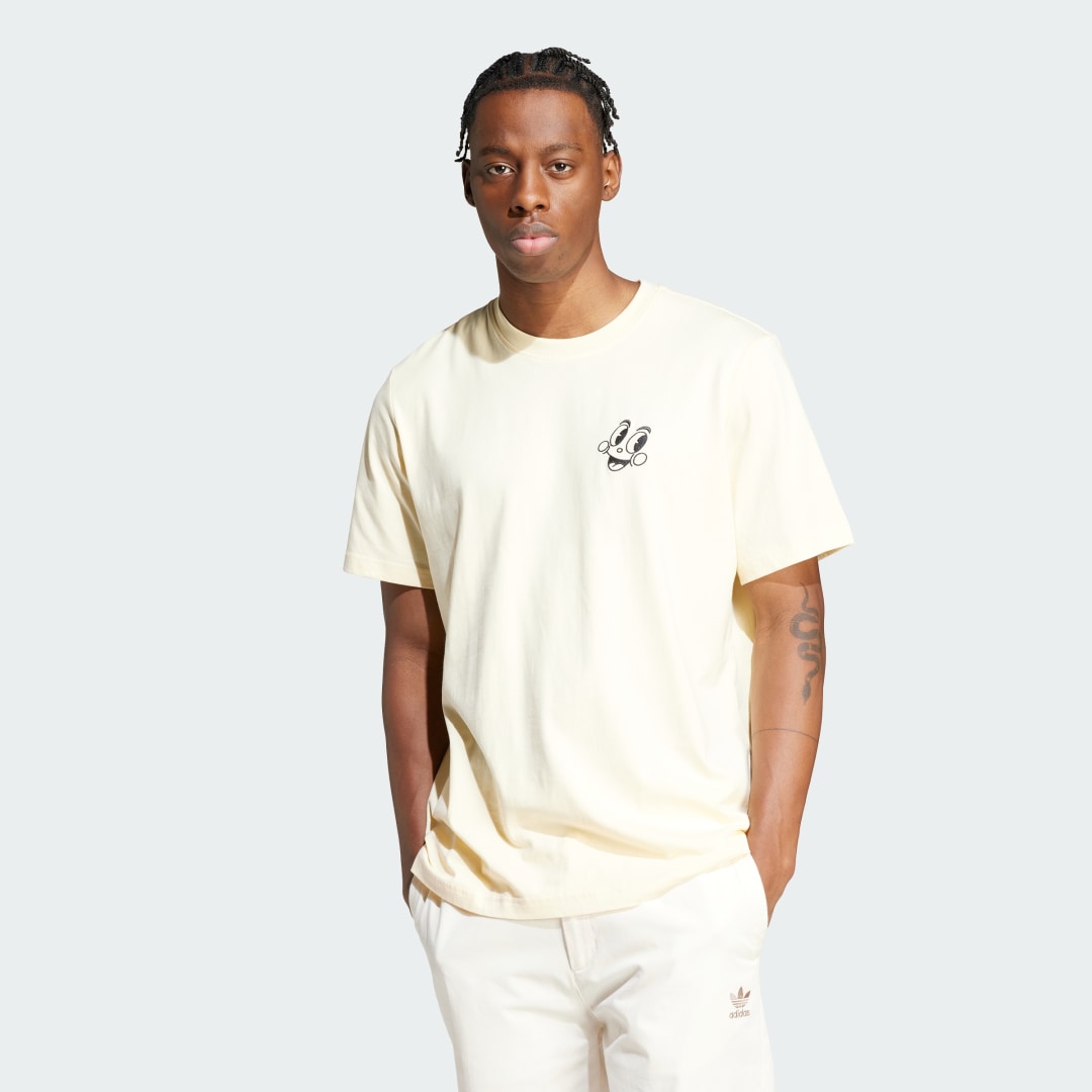 Тениска adidas Originals adidas Originals T-Shirt Бежово | JD0711, 0