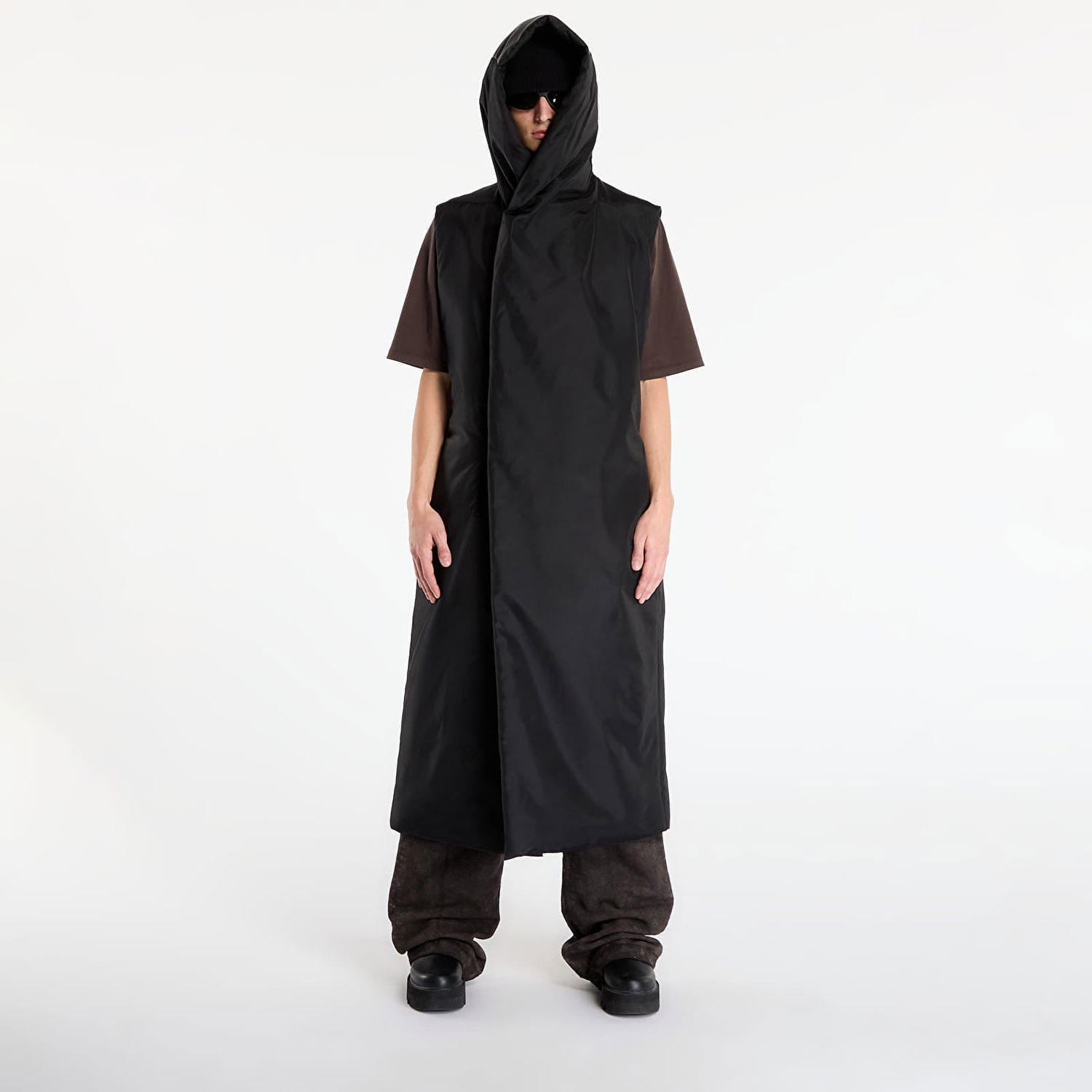 Палта Rick Owens Rick Owens DRKSHDW Hooded Liner Черно | DU02E7972 NCV 09, 0