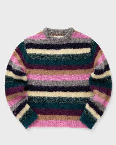 Пуловер ERL Striped Alpaca Crewneck Knit Многоцветен | ERL11N002-1, 0