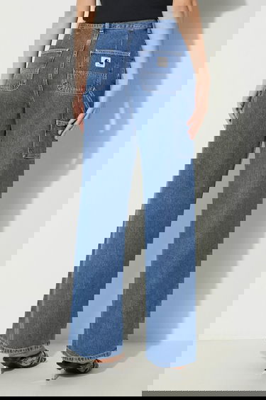 Дънки Carhartt WIP Jeans Jens Pant High Waist Синьо | I032709.160, 2