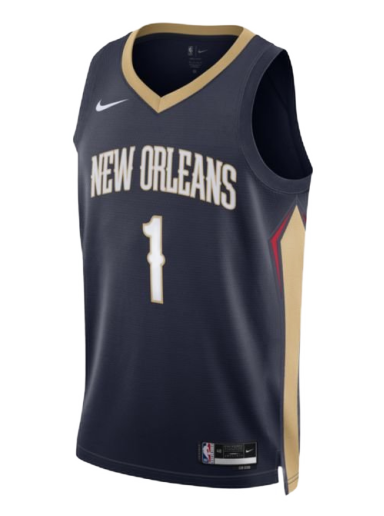 Фланелка Nike New Orleans Pelicans Icon Edition 2022/23 Dri-FIT Jersey Синьо | DN2014-419