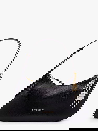 Чанта през рамо Givenchy Black Leather Shoulder Bag Черно | BB511JB27X001, 0