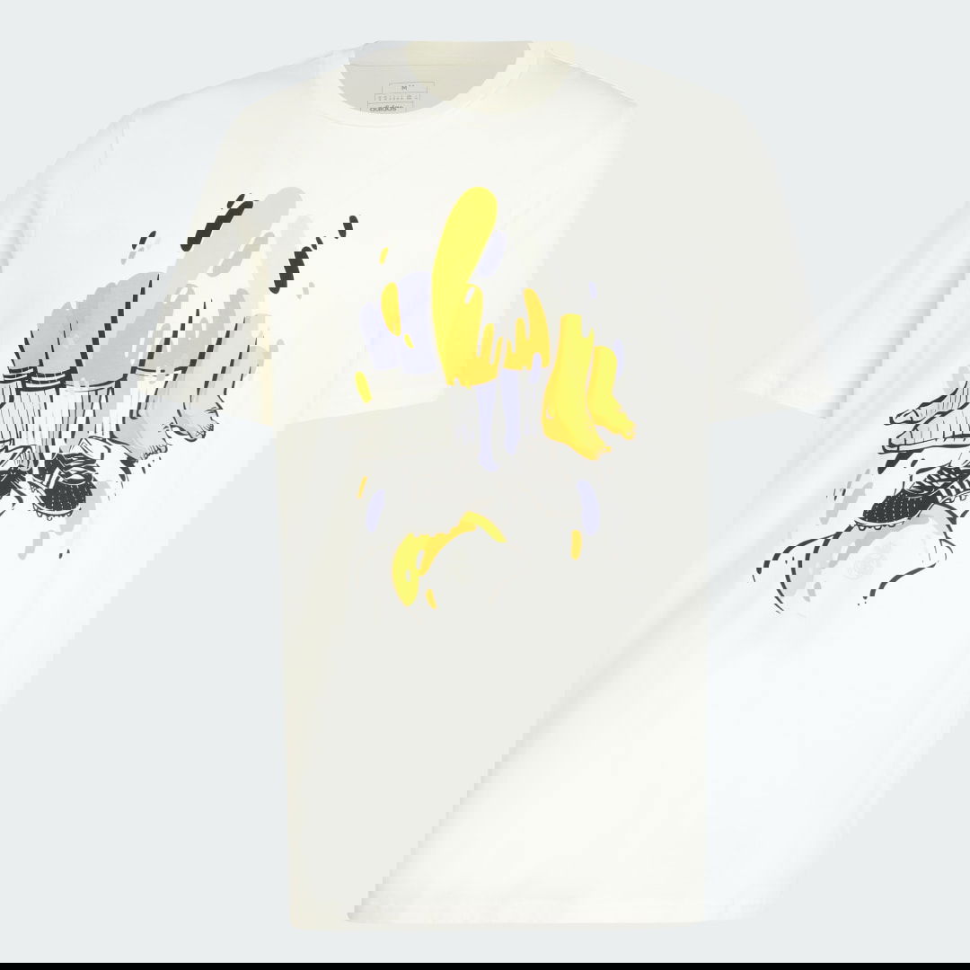 Тениска adidas Performance T-Shirt Graphic Бяло | IT3784, 1