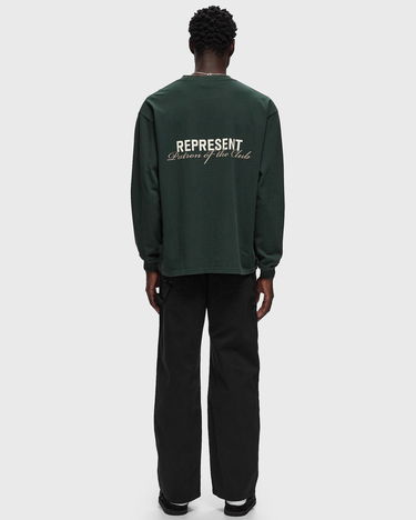 Суитчър Represent Clo Represent PATRON OF THE CLUB LS TEE Зелено | MLM4276-386, 1