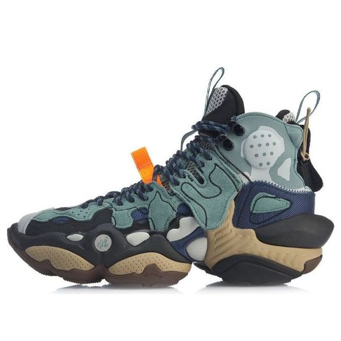 Кецове и обувки Li-Ning 2020 Ace High 'New York Fashion Week' Многоцветен | AGBP091-4