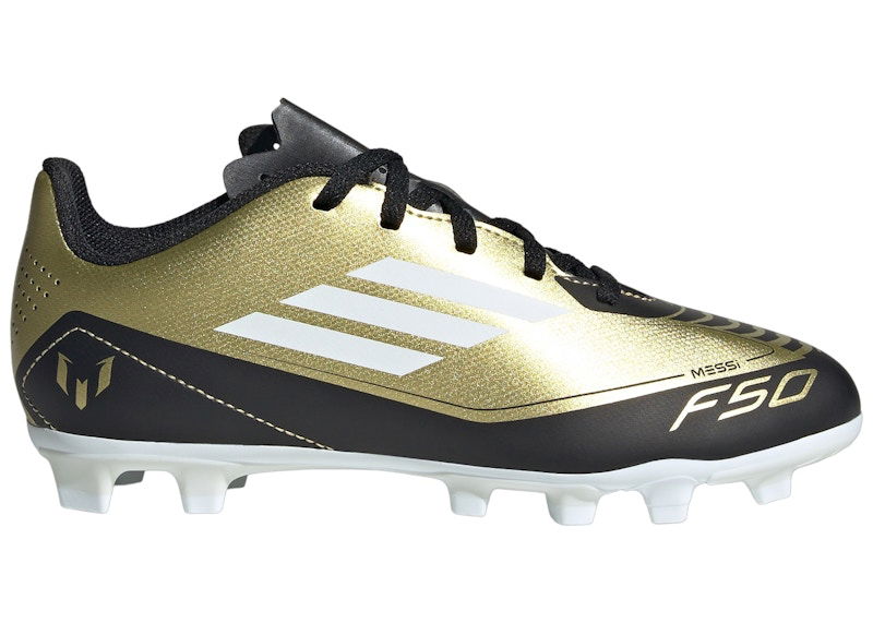 Кецове и обувки adidas Performance F50 Club Flexible Ground Messi Gold Metallic Cloud White Core Black Металик | IG9319