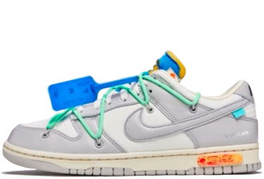 Кецове и обувки Nike Off-White x Dunk Low "Lot 26 of 50" Сиво | DM1602-116, 1