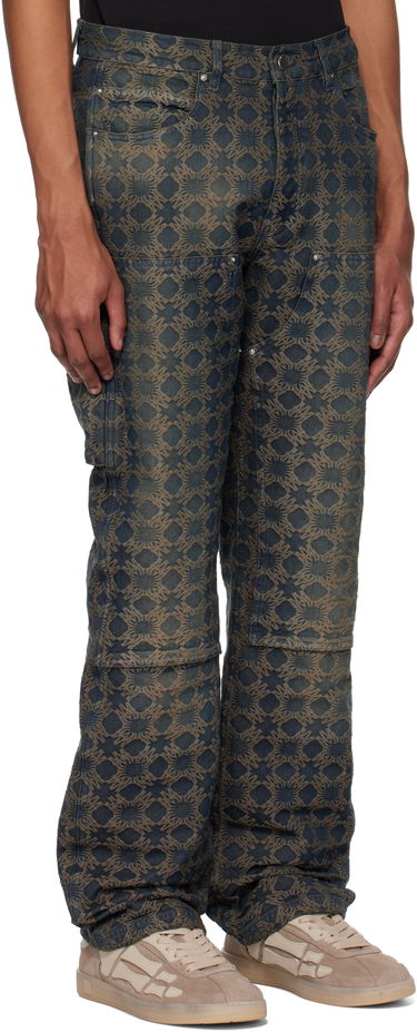 Карго панталони AMIRI Amiri MA Quad Jacquard Carpenter Jeans Синьо | AMDNGH1064, 1