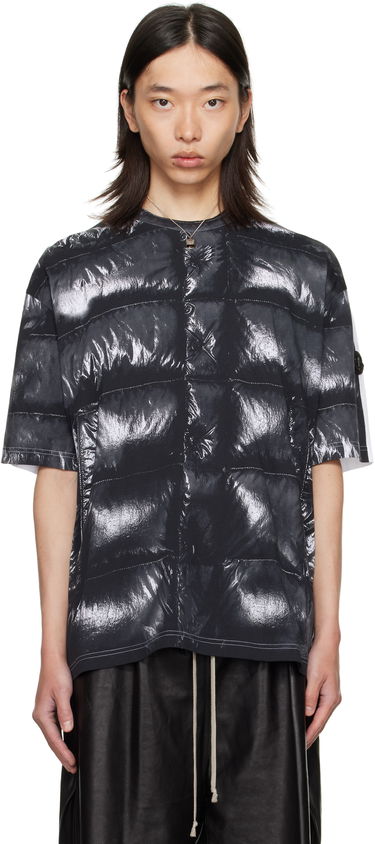 Тениска Moncler Moncler Genius x A$AP Rocky Glossy Padded Short Sleeve T-Shirt Черно | K24048C0000189AYW, 0