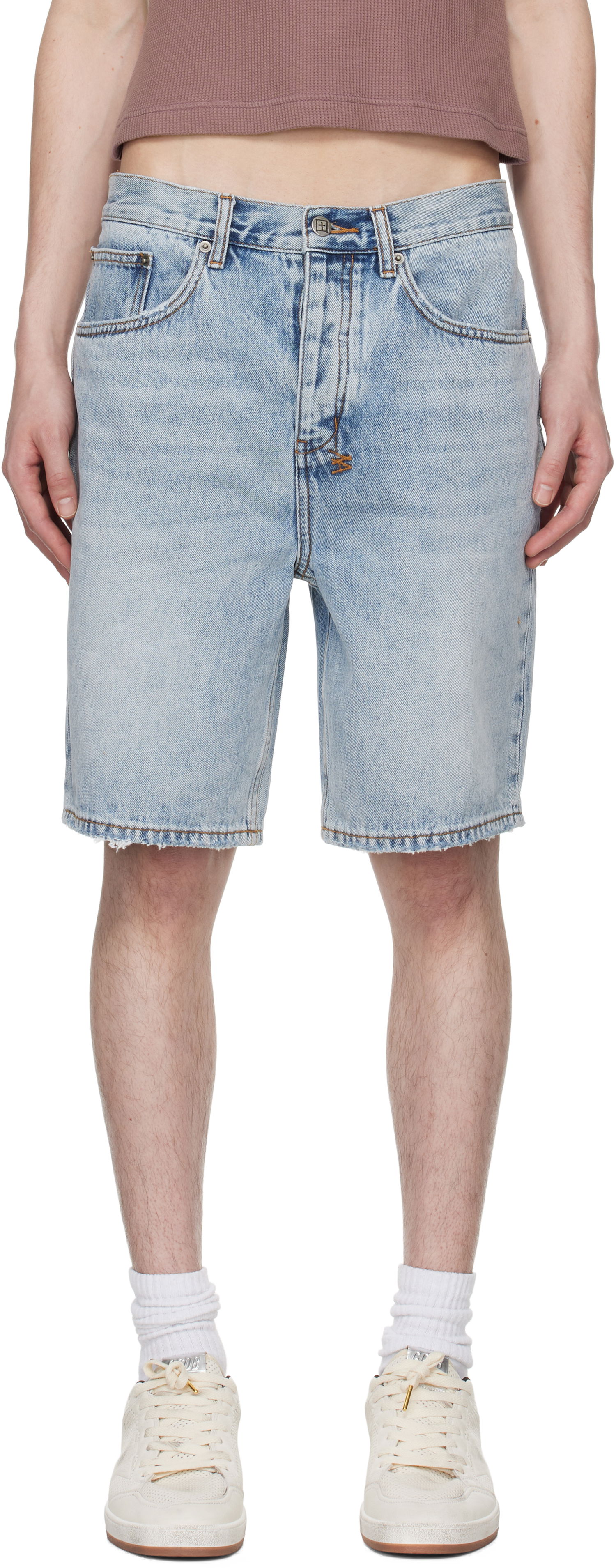 Къси панталони Ksubi Anti K Denim Shorts Синьо | MSP25WA019, 0