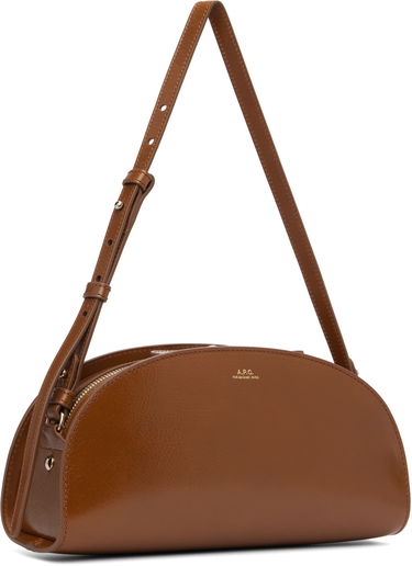 Чанта през рамо A.P.C. A.P.C. Demi-Lune Shoulder Bag Кафяво | PXCCK-F61997, 1
