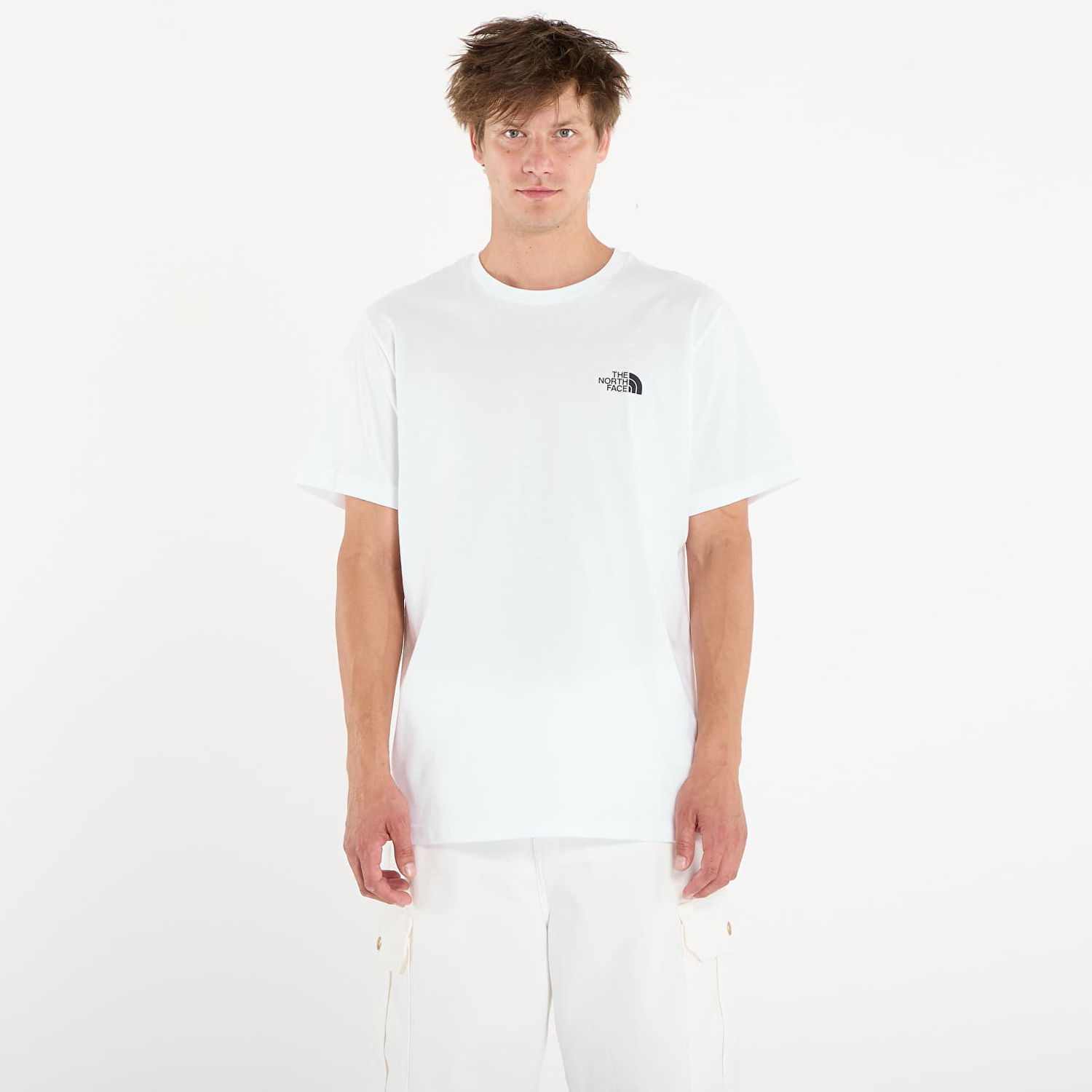Тениска The North Face Men's Vertical Logo Short Sleeve T-Shirt Бяло | NF0A8EE7FN41, 0