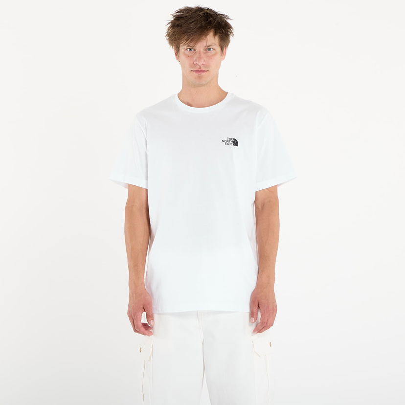 Тениска The North Face Men's Vertical Logo Short Sleeve T-Shirt Бяло | NF0A8EE7FN41
