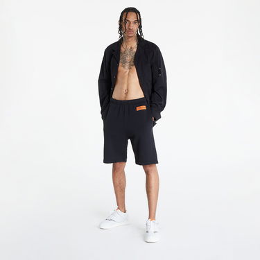 Къси панталони HERON PRESTON Sweatshorts Logo Recycled Co Черно | HMCI007C99JER0011000, 2
