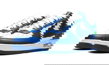 Кецове и обувки Nike Nike Louis Vuitton By Virgil Abloh x Air Force 1 Low "White Blue" Синьо | 1A9VAO, 3