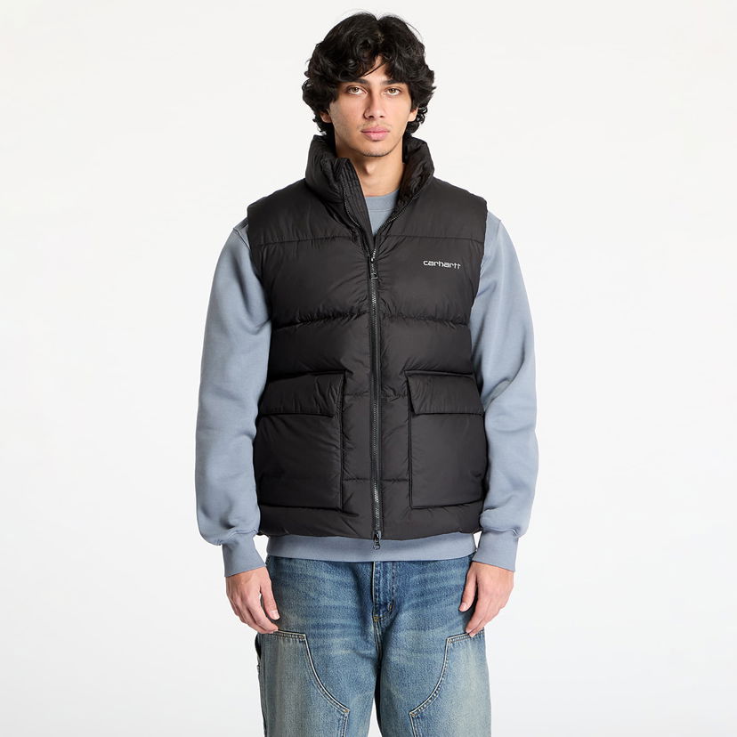Жилетка Carhartt WIP Springfield Vest UNISEX Black/ Misty Grey Черно | I032265.2DXXX