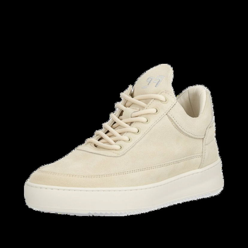 Кецове и обувки Filling Pieces Low Top Suede Sneakers Бежово | 10122793035