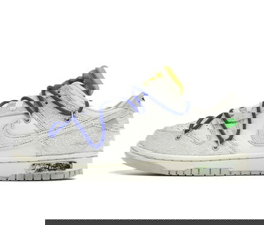 Кецове и обувки Nike Off-White x Dunk Low "Lot 32 of 50" Бяло | DJ0950-104, 0