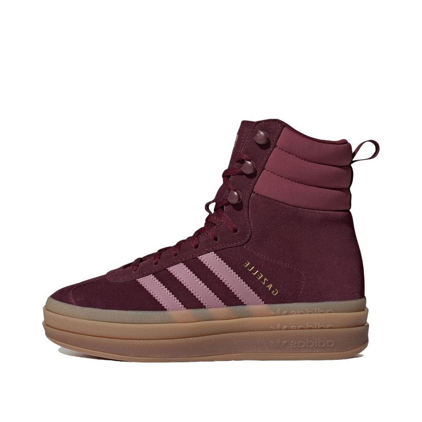 Кецове и обувки adidas Originals Gazelle High "Maroon/Wonder Orchid" Червено | ID6882