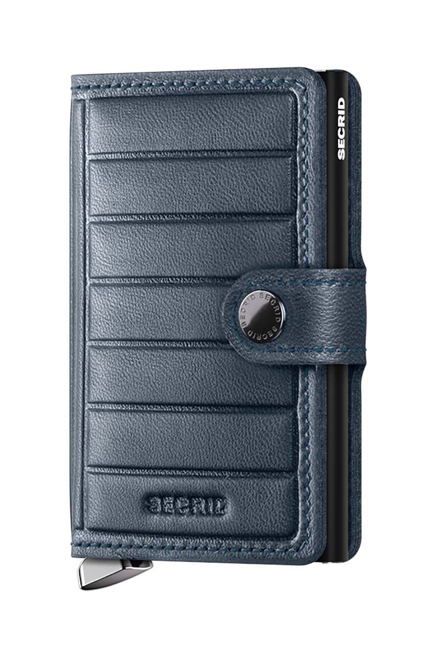 Портфейл Secrid Leather Wallet Зелено | MEl.Teal, 0