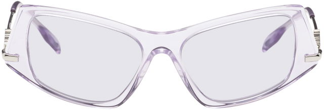 Geometric Cat-Eye Acetate Sunglasses