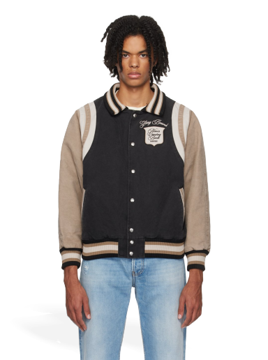 Яке бомбър Rhude Glory Bound Bomber Jacket Черно | RHPF23JA16163682