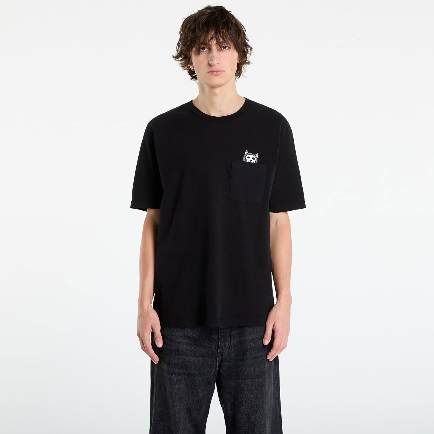 Тениска RIPNDIP RIPNDIP Trick Or Treat Pocket T-Shirt Черно | RNDFALL25134, 0