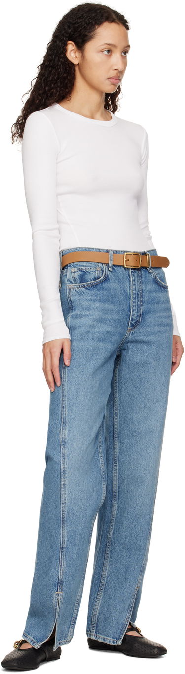 Колани rag & bone Rag & Bone X Boyfriend Leather Belt Черно | WJW25SB1035LE35, 3