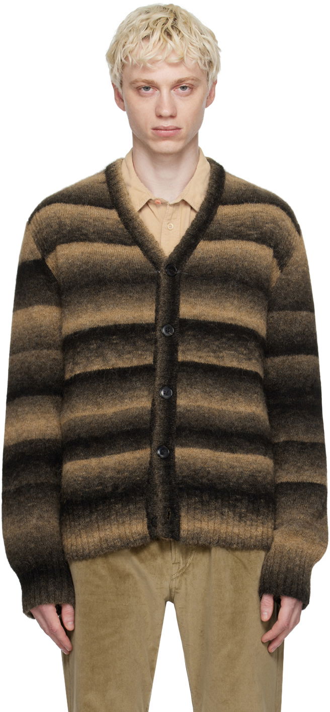 Пуловер Paul Smith Paul Smith Ombre Stripe Cardigan Кафяво | M1R-307Y-L02179-68, 0