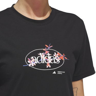 Тениска adidas Performance Floral Graphic T-Shirt Черно | JP0115, 4