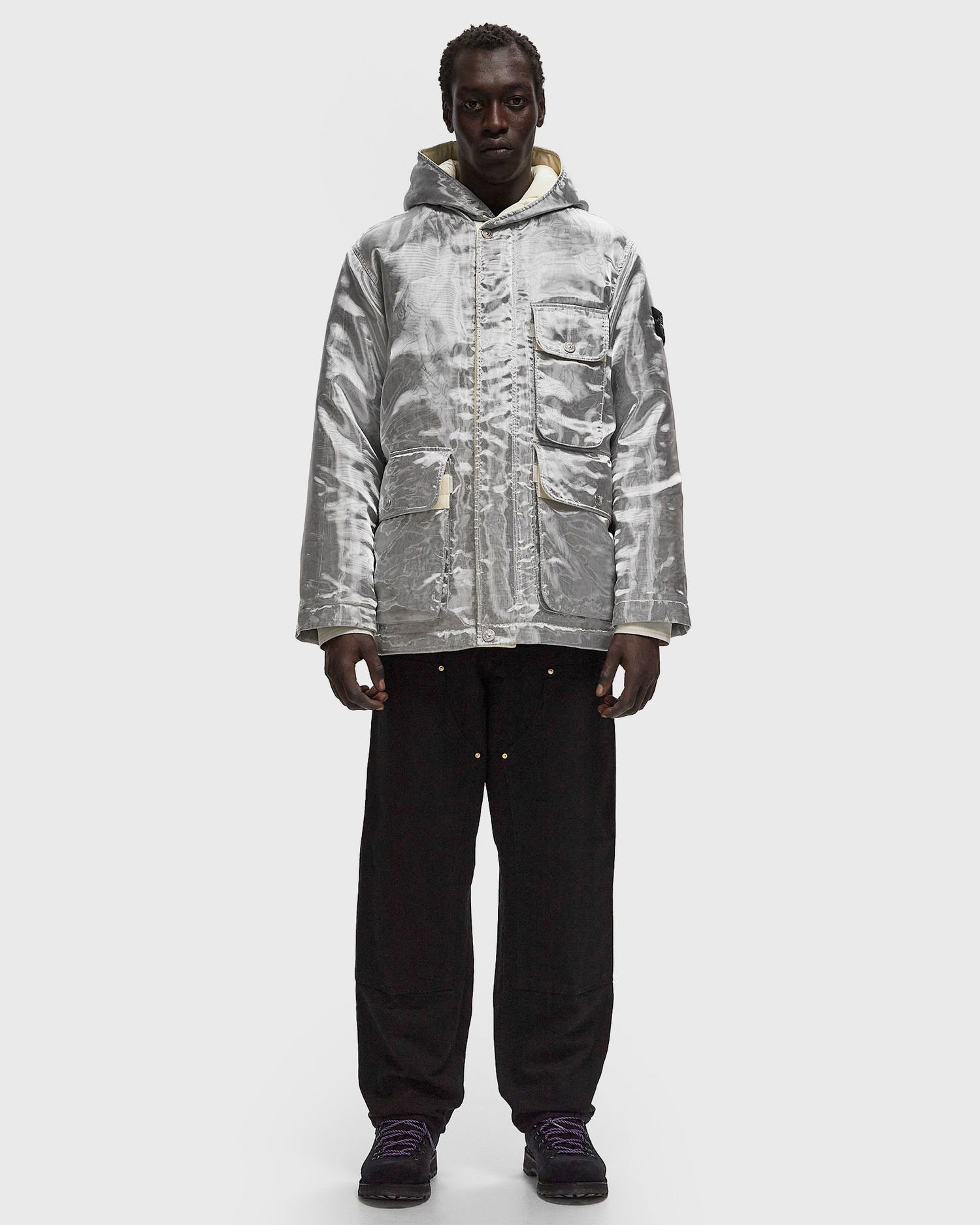 Парка Stone Island Windbreaker XL Сиво | 811545799.V0060, 1
