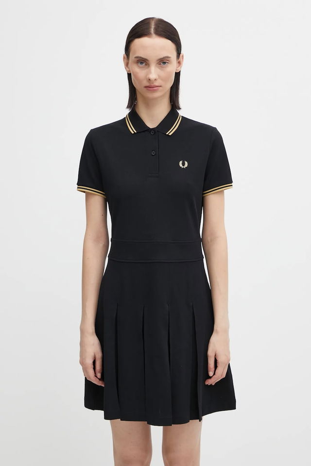 Polo Dress Pleated Mini