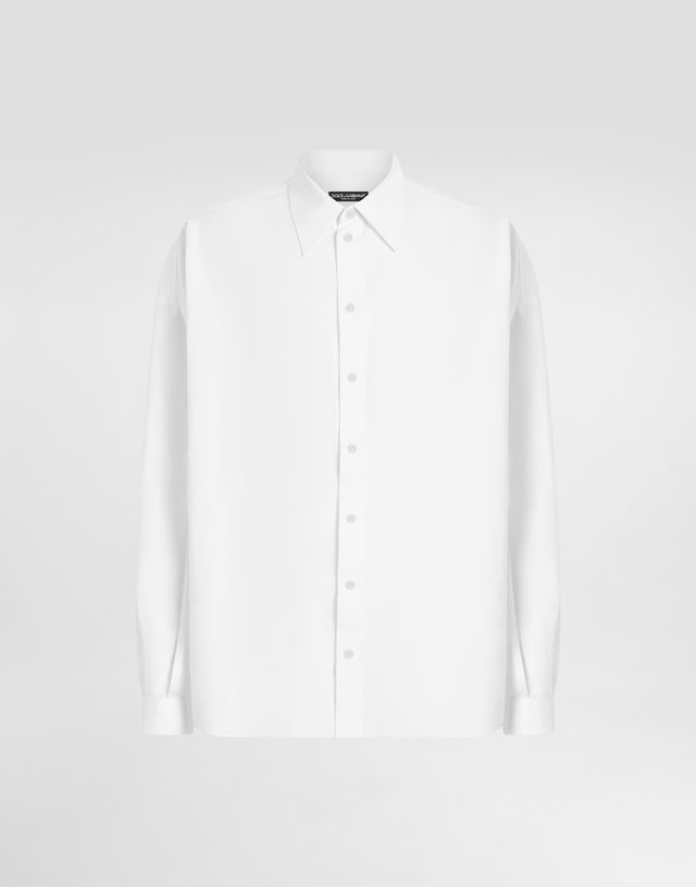 Dolce & Gabbana Long-Sleeved Linen Shirt