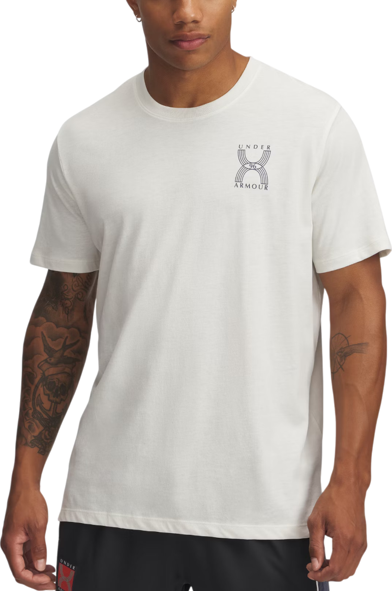 Тениска Under Armour UA Run 96 Short Sleeve T-Shirt Бяло | 1389823-114, 0