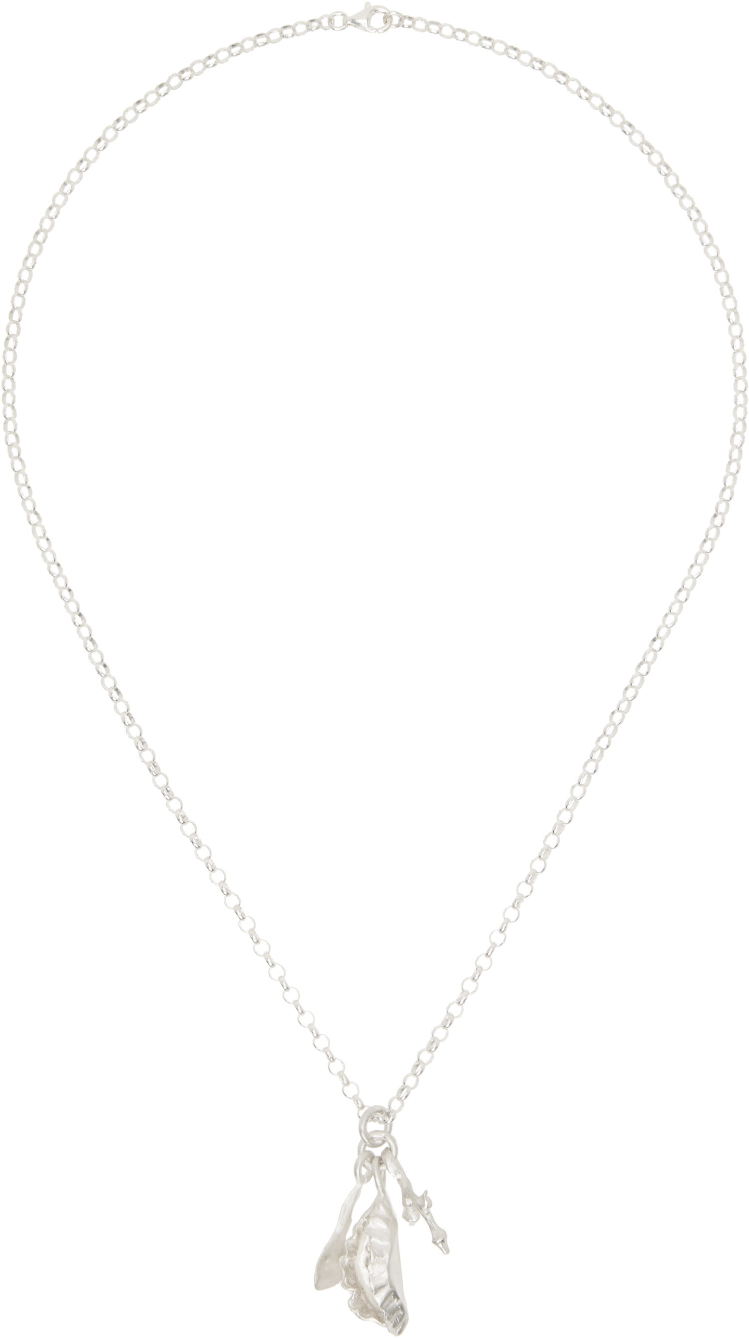 Колие OUR LEGACY Our Legacy Beach Scrapper Pendant Necklace Металик | A2258BS, 0