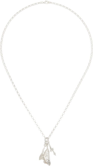 Колие OUR LEGACY Our Legacy Beach Scrapper Pendant Necklace Металик | A2258BS, 0