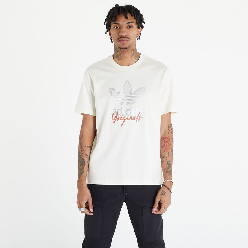 Тениска adidas Originals Supply Short Sleeve Tee Beige Бежово | IS2910