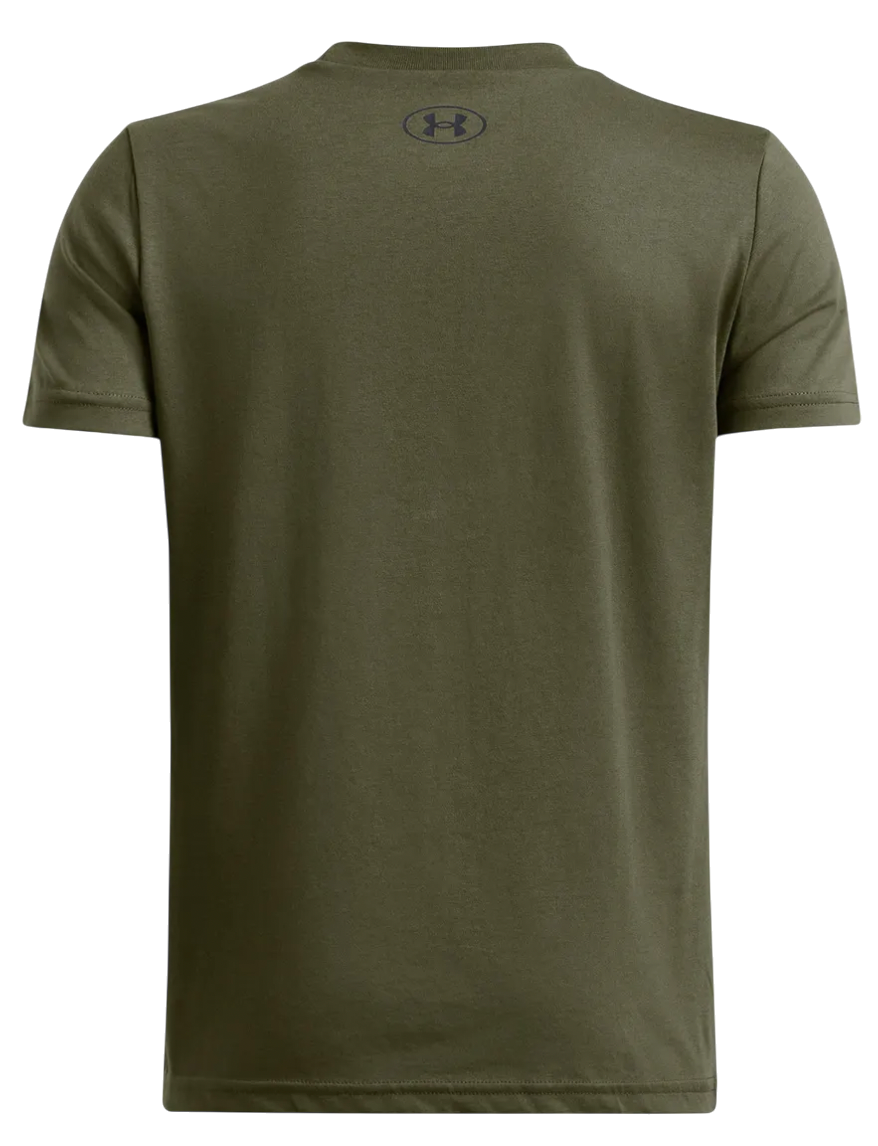 Тениска Under Armour Logo Wordmark Short Sleeve T-Shirt Зелено | 1389963-390, 1