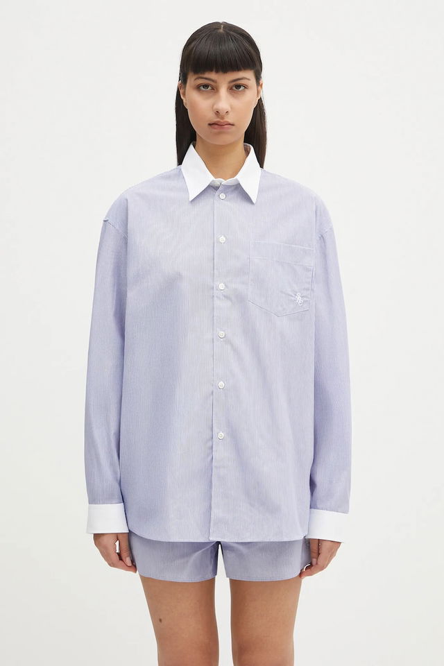 Sporty & Rich Src Oversized Relaxed Shirt
