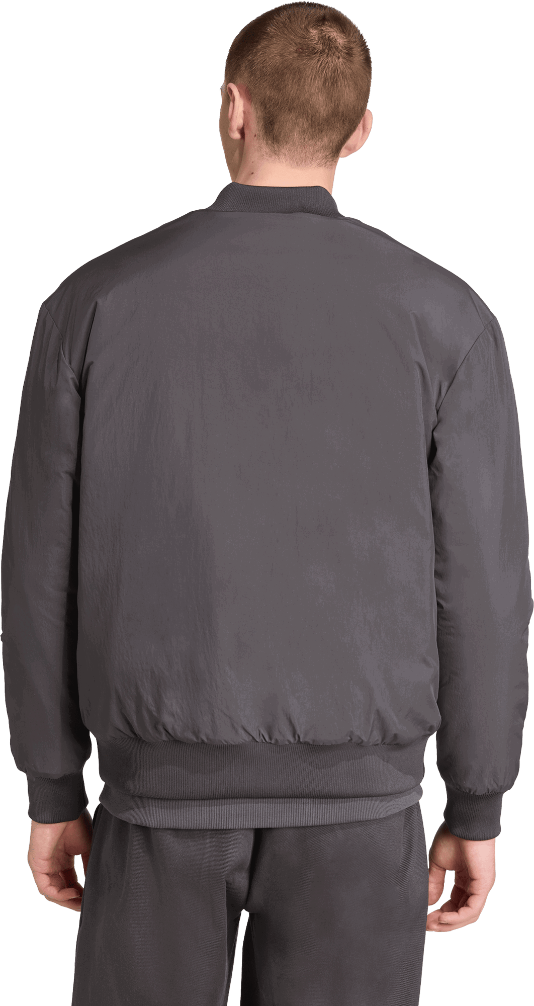 Яке бомбър adidas Performance Manchester United Terrace Icons Bomber Jacket Сиво | JN2831, 1