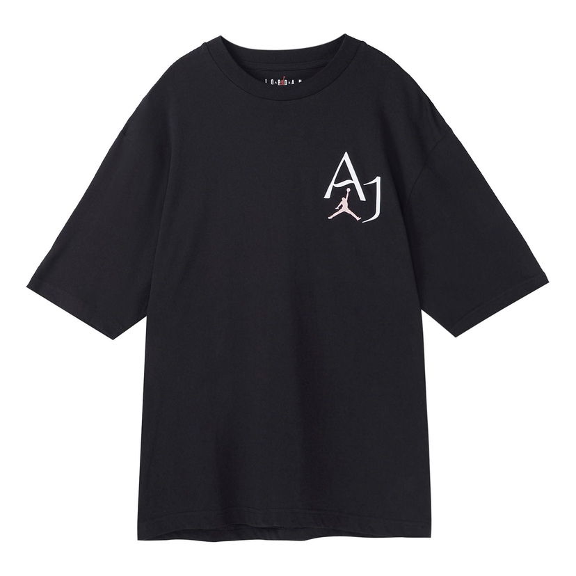 Тениска Jordan Air Jordan Alphabet Print T-Shirt Черно | DM1455-010