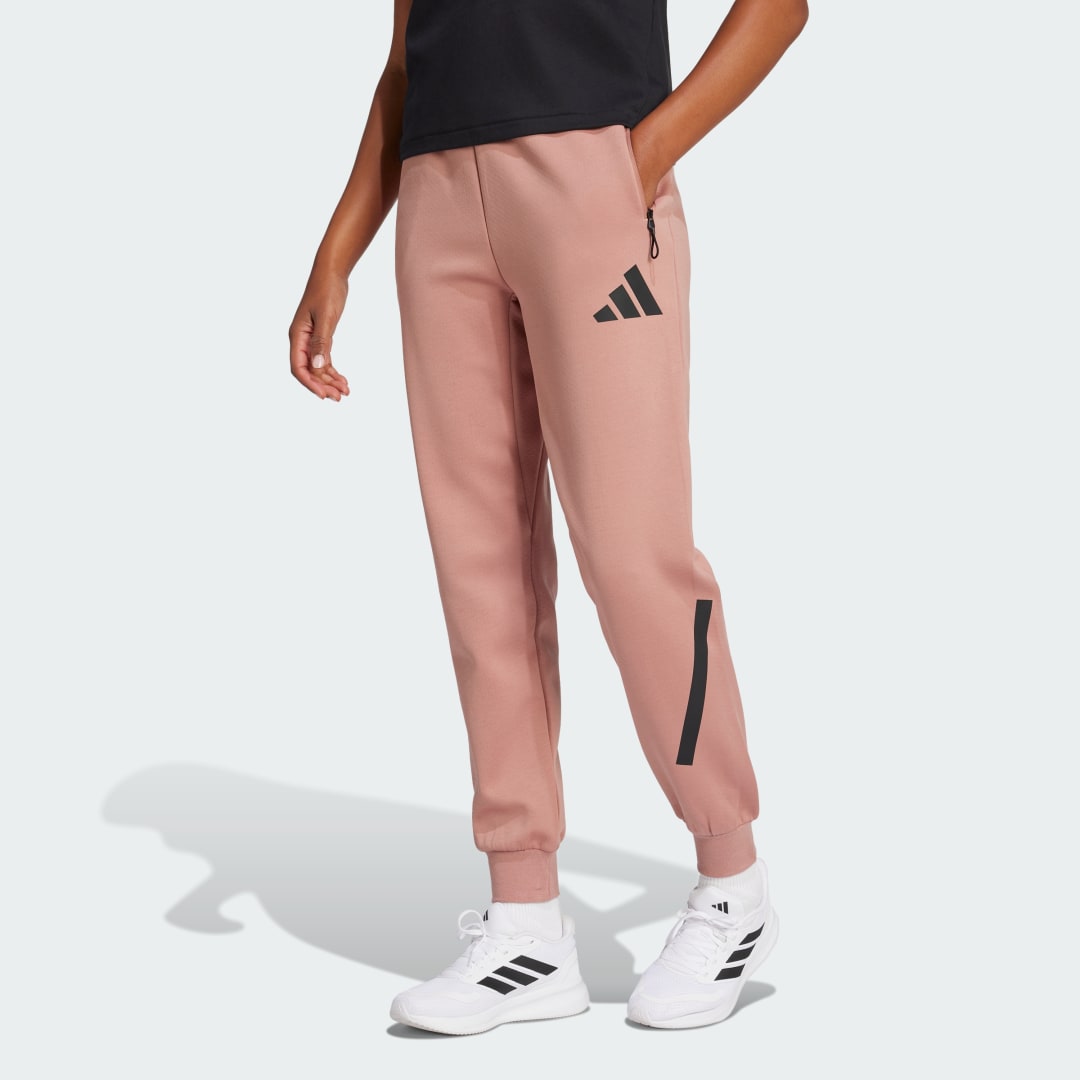 Спортни панталони adidas Performance Training Pants Z.N.E. Розово | JD5995, 0