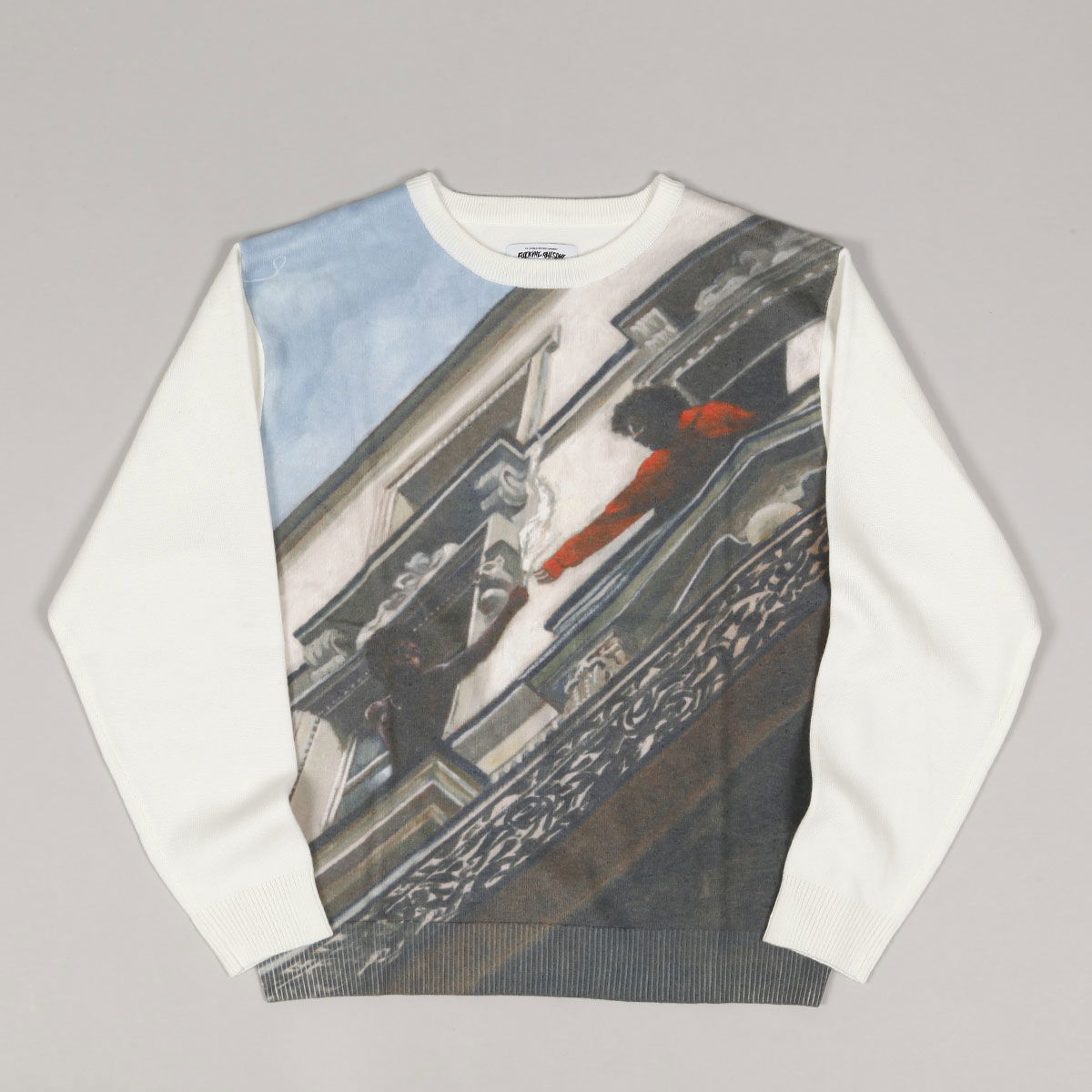 Пуловер Fucking Awesome Paris Sweater Многоцветен | P709908, 0