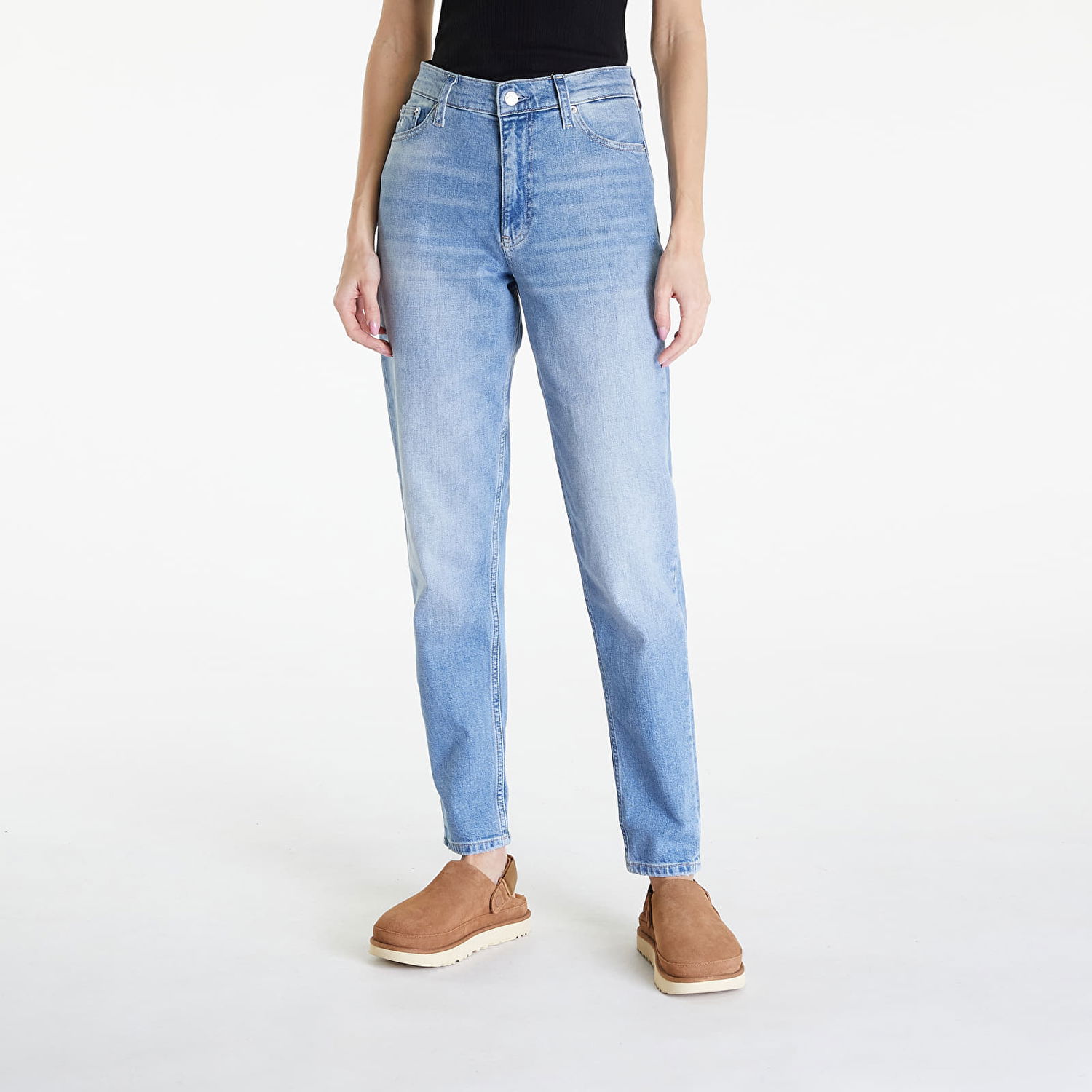 Дънки CALVIN KLEIN Jeans Mom Jean Denim Light Синьо | J20J222764 1AA, 0