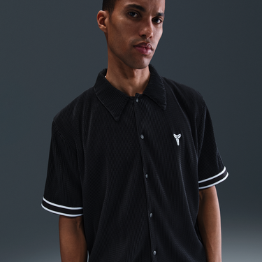 Риза Nike Kobe Pleated Short-Sleeve Basketball Top - Size: S Черно | IB0020-010, 0